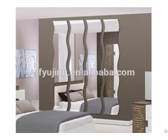 Modern Silver Dressing Mirror With Free Combination