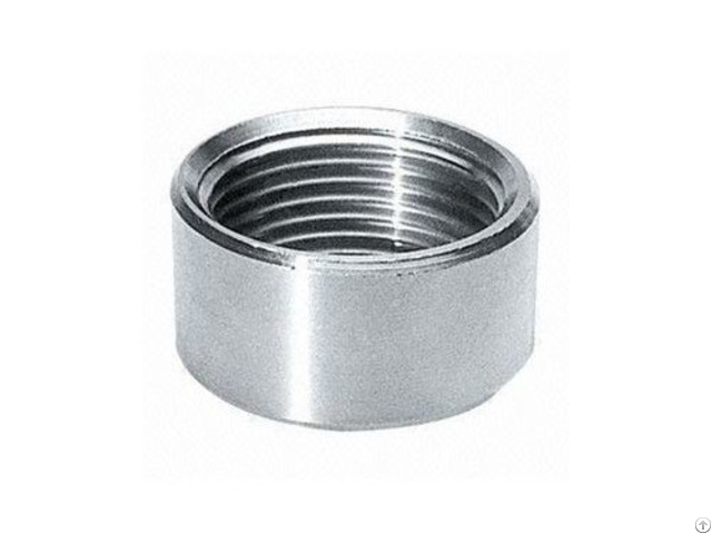 Customized High Quality Hot Sale Stainless Steel Half Coupling O D Machined