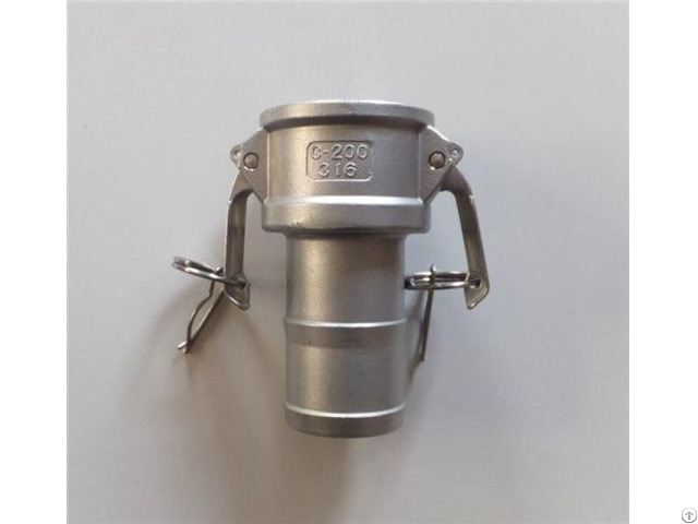 China High Pressure Good Quality Stainless Steel Camlock Coupling Type C Manufacture