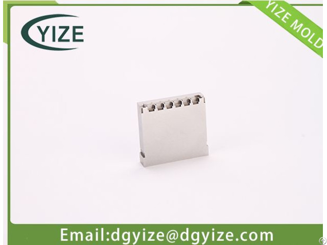 High Performance Plastic Mould Part Manufacturer Mold Insert For Automobile Connector