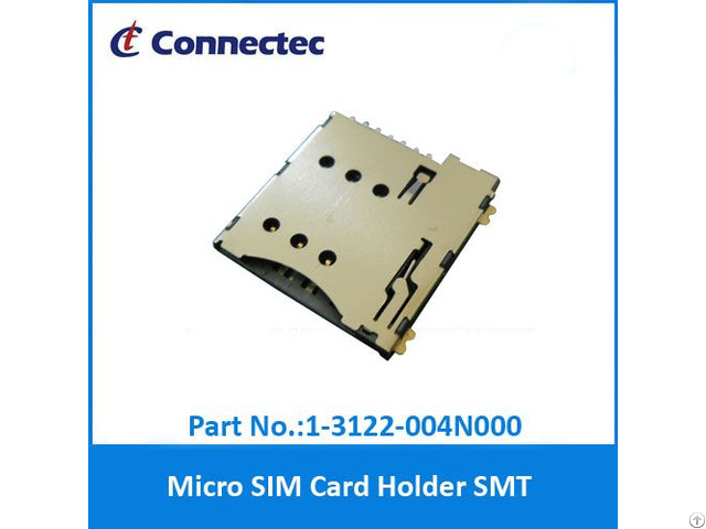 Micro Sim Push Type 6pin W Sw