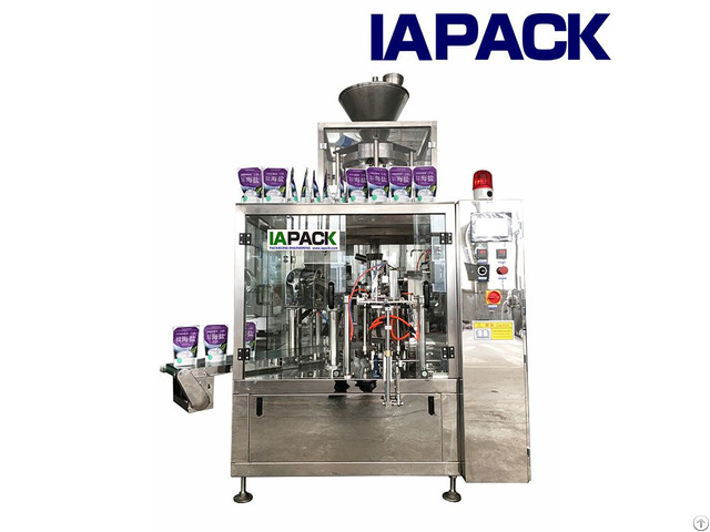 Premade Doypack Salt Rotary Packaging Machine