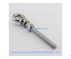 Stainless Steel Lifting Eye Bolt With Washer And Nut