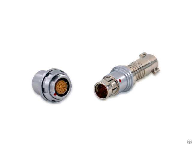 Push Pull F Series 19pin Metal Plug And Socket Connectors