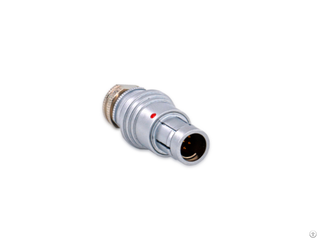 Push Pull Self Latching F Series 4pin Metal Plug Connectors