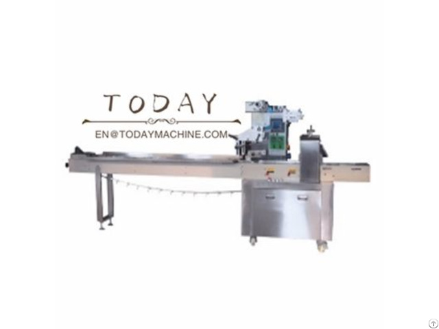 Automatic Machine For Making Biscuit With Flow Packing