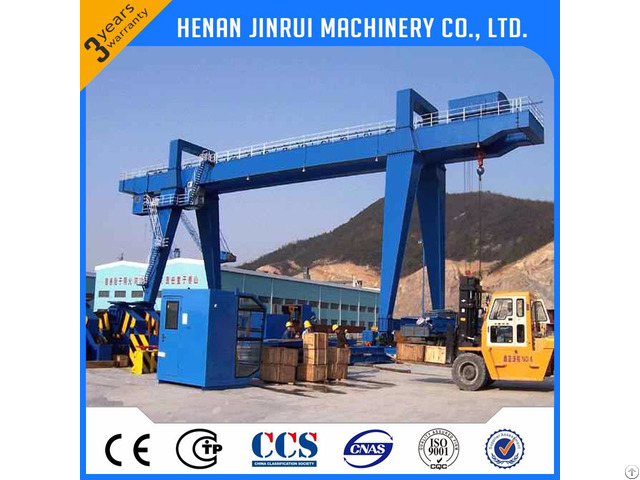 Double Girder Gantry Crane With Hook