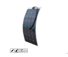 Eco Worthy 100w 12v Semi Flexible Monocrystalline Solar Panel