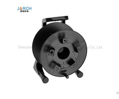 Professional Unbreakable Fiber Optic Hose Reel With Winder 380 Mm Empty Cable Drum