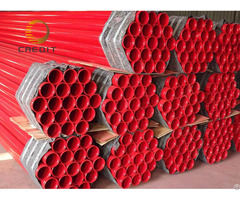Erw Red Color Fire Pipe