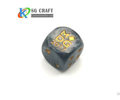 New Design Printed Colored Dices Rpg Dnd Polyhedral Shape Custom Dice