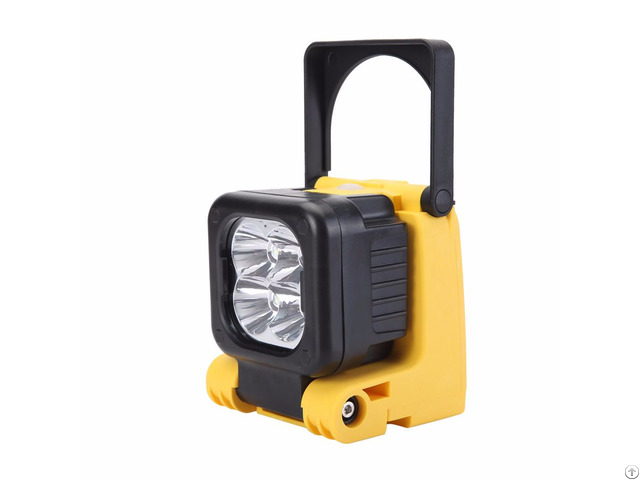 Portable 12w Rechargeable Marine Led Spotlight