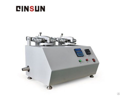 Precision Rotary Abrasion Tester With Dual Head