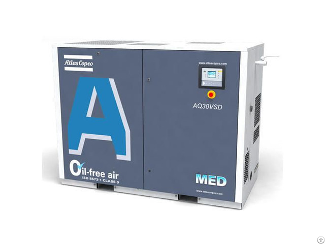 Atlas Oil Free Water Injected Screw Compressors