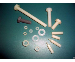 Customized Injection Pasts Pps Engineering Plastic Screw Bolt