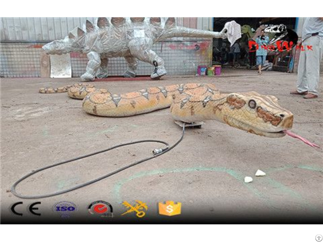 Huge Real Like Animatronic Snake Boa Model