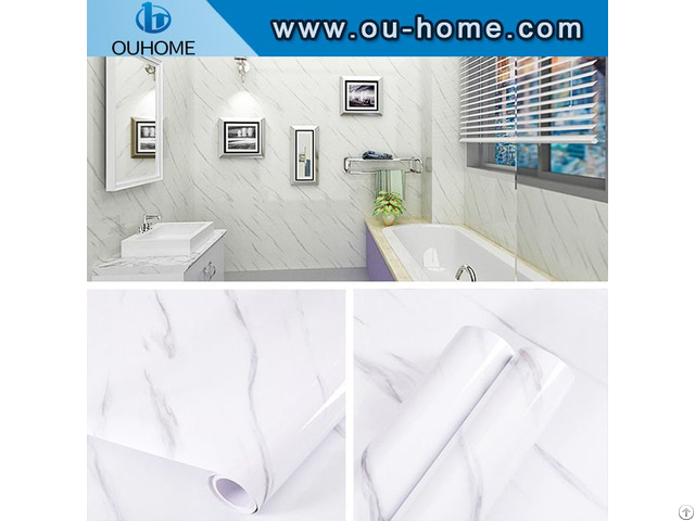 Home Kitchen Wall Marble Decorative Film