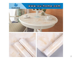 Marble Dining Table Kitchen Waterproof Sticker