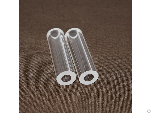 Fire Polished Clear Quartz Silica Glass Tube With Good Quality