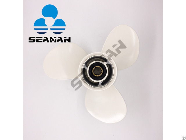 New Marine 11 1 2 X 13 Aluminum Boat Outboard Propeller For Yamaha 25 60hp 663 45974 02 98