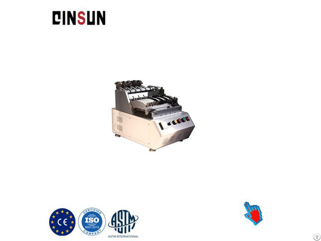 Gakusin Type Rubbing Colour Fastness Test Machine Conform To Jis L0849