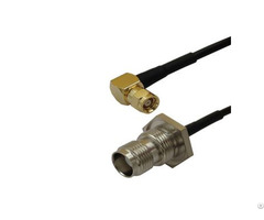Smc Male Right Angle To Tnc Female For Rg174 Cable Assembly