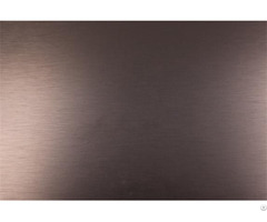 Brushed Stainless Steel Pet Surface Panel