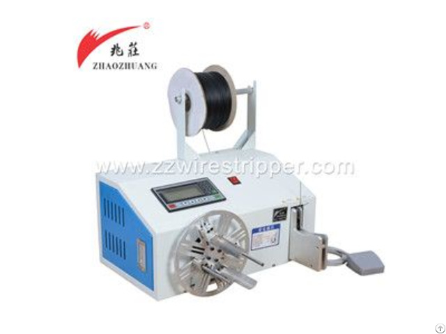 Automatic Electric Wire Tying Winding Cable Bundling Machine