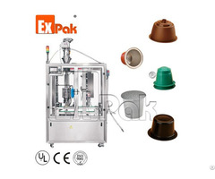 Cpl 2501 Linear Coffee Capsule Filling And Sealing Machine