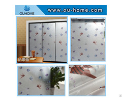Bt851 Pvc Frosted Privacy Self Adhesive Decorative Film