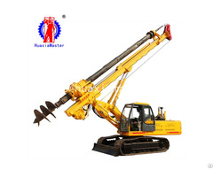 Supply 15 Meters Crawler Rotary Pile Drilling Rig With Square Power Rod From Huaxiamaster