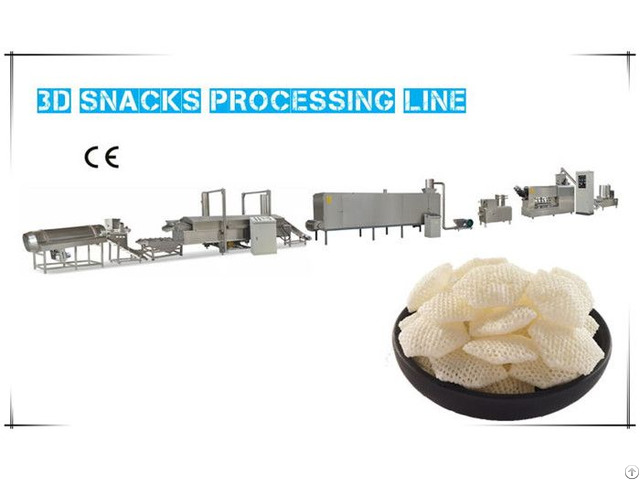 3d Snacks Processing Line