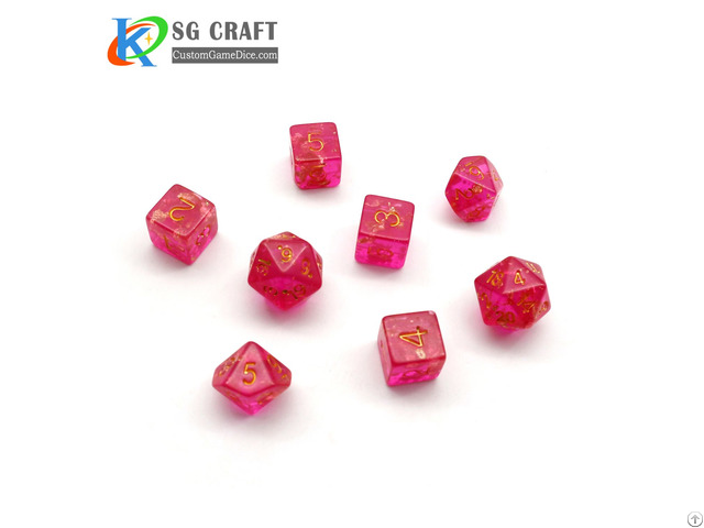 Red Plastic Dice