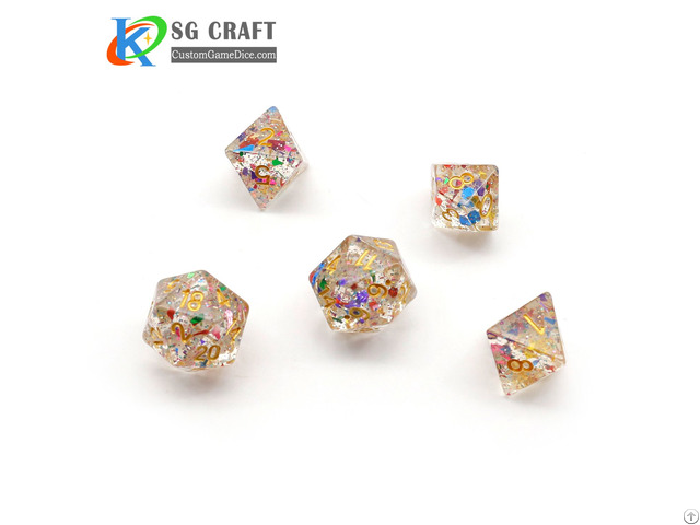 Plastic Dice Set55