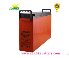 12v200ah Front Access Terminal Ups Telecom Battery For Power Supply