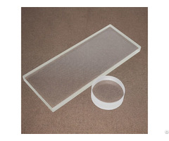 Heat Resistant High Purity Quartz Plate Glass
