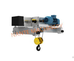 Low Headroom Double Girder Electric Wire Rope Hoist
