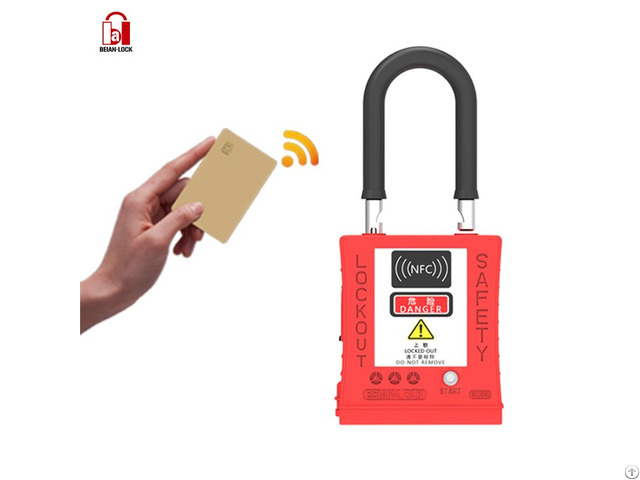 Ic Card Smart Safety Padlock For Industry Sc201