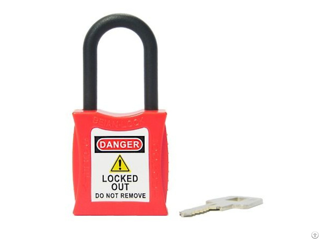 Insulative Nylon Shackle Lockout Safety Padlock 202 Series