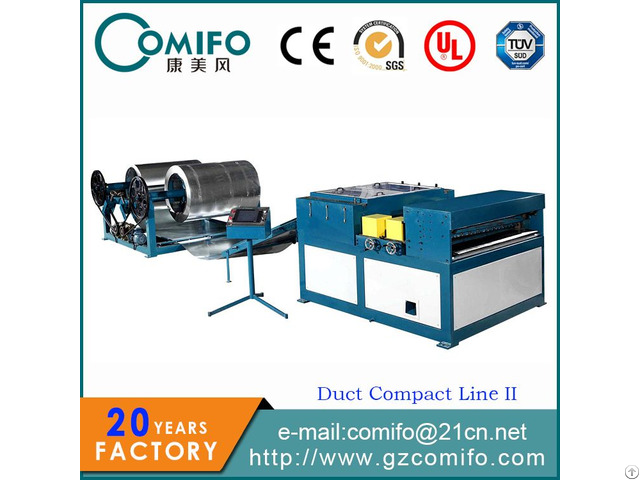 Duct Compact Line 2 Pipe Making Machine