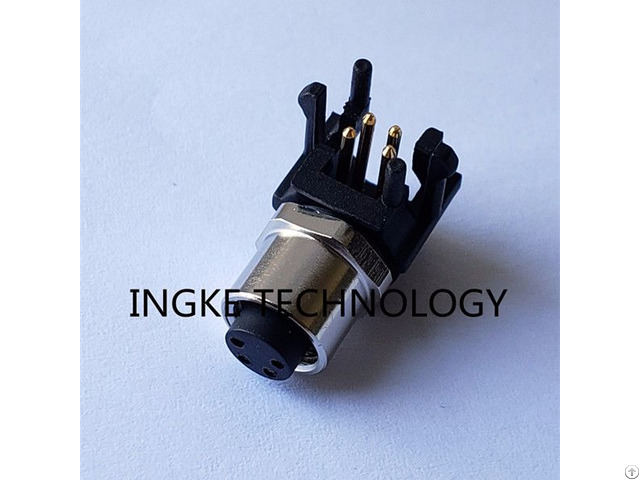 Ingke Ykm8 Ptb0204a Direct Substitute Te 3 2172068 2 4 P Female Circular Connector