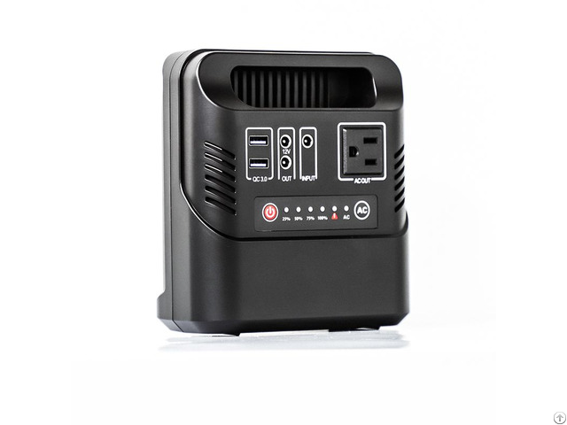 133wh 36000mah Portable Power Station Source Solar Generator With Ac Dc Usb Outputs