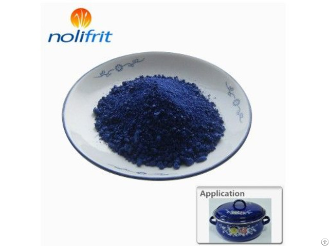 Royal Blue Cover Coat Steel Industrial Vitreous Enamel Frit