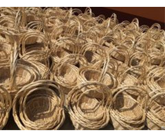 Wicker Wall Hanging Basket S With Handles Manufacturer In China