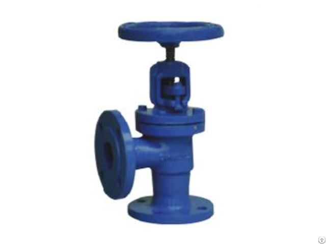 Cast Iron Globe Valve Din Angle Type