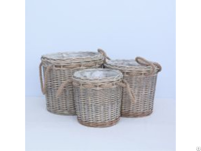 Wall Hanging Wicker Baskets Home Decoration Supplier In China