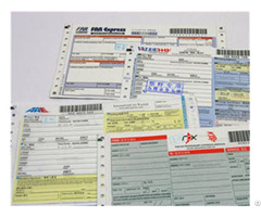 Customized Dhl Express Logistic Waybill With Barcode