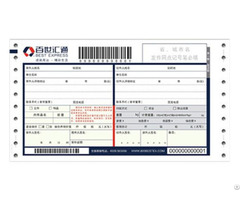 Barcode Printing Logistic Waybill For Express Company