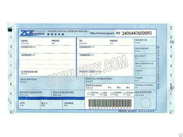 International Express Waybill Wholesaler In China