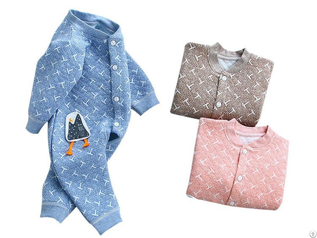 Long Sleeve Infant Winter Clothes Cute Cotton Baby Romper